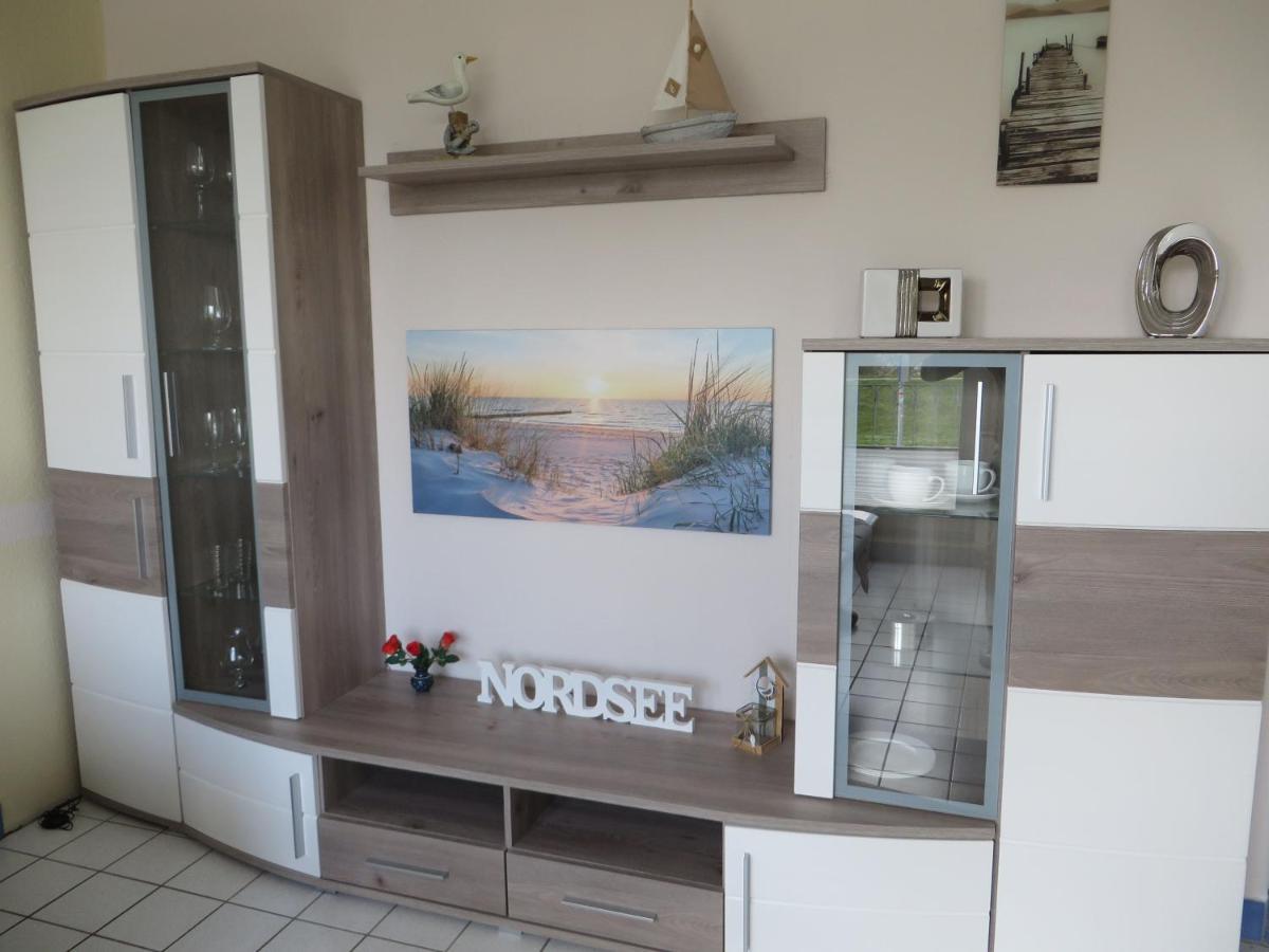 Ferienwohnung Hafenkoje Dornum Luaran gambar