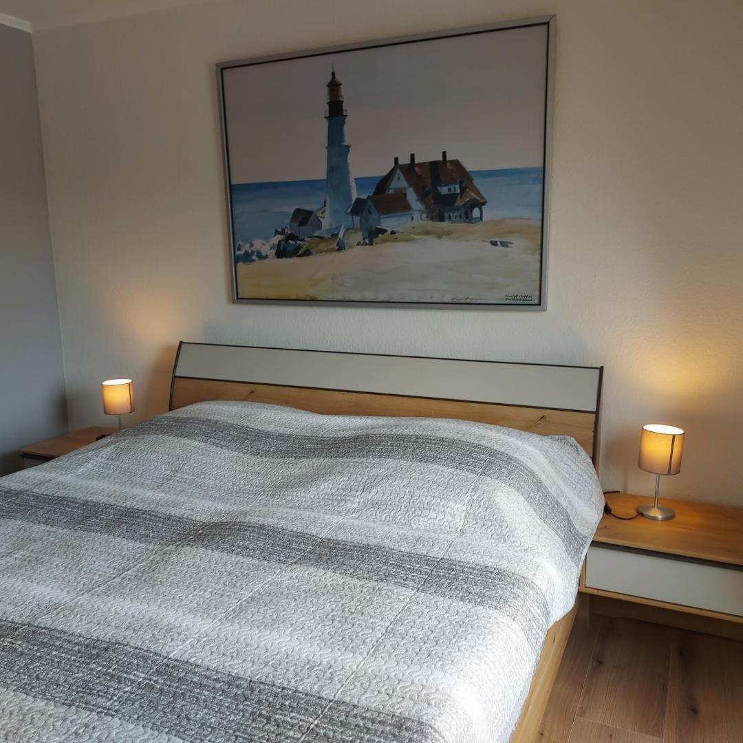 Ferienwohnung Hafenkoje Dornum Luaran gambar